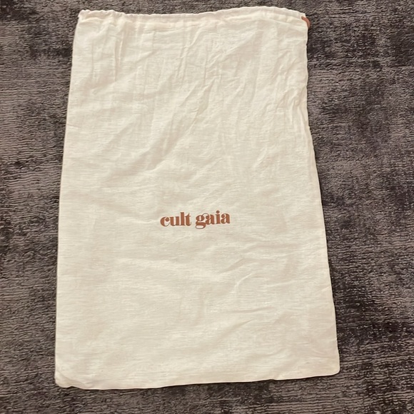 Cult Gaia White Heels Gold Bamboo - Picture 10 of 10